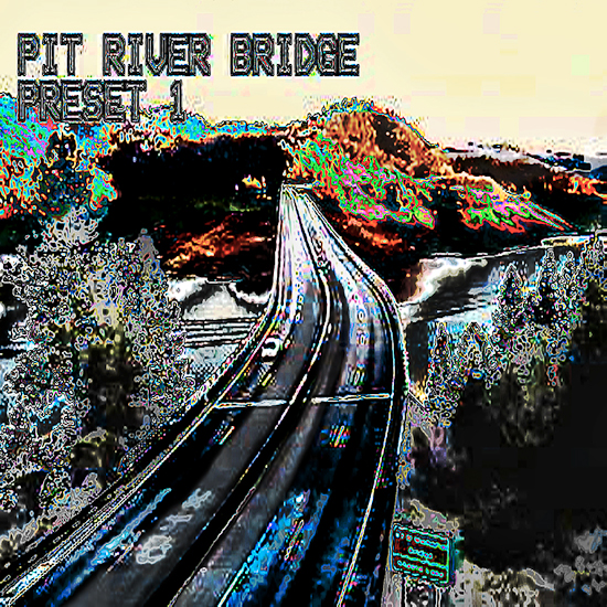 I-5, Pit River Bridge, Shasta Lake, California  USA    01.23.2009    08:38:33
